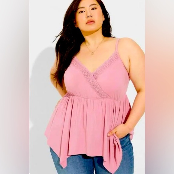 Torrid Handkerchief Hem Tank - Picture 1 of 1